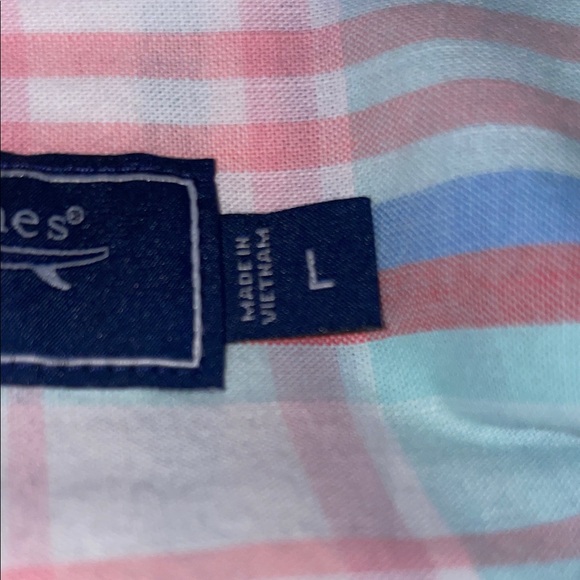 Vineyard Vines Multicolor Plaid Button Down Shirt - Picture 8 of 8